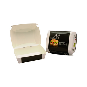 wholesale direct sales custom food packaging burger box