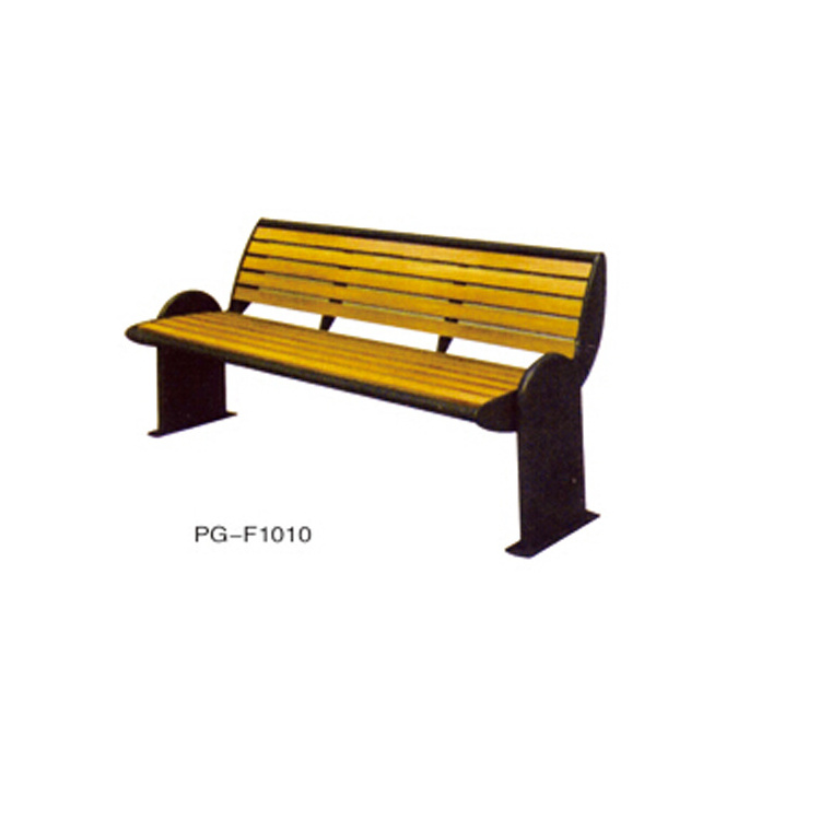 1800mm wooden outdoor bench metal garden bench