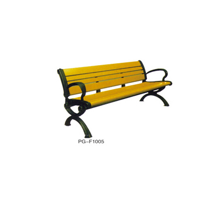 1800mm wooden outdoor bench metal garden bench