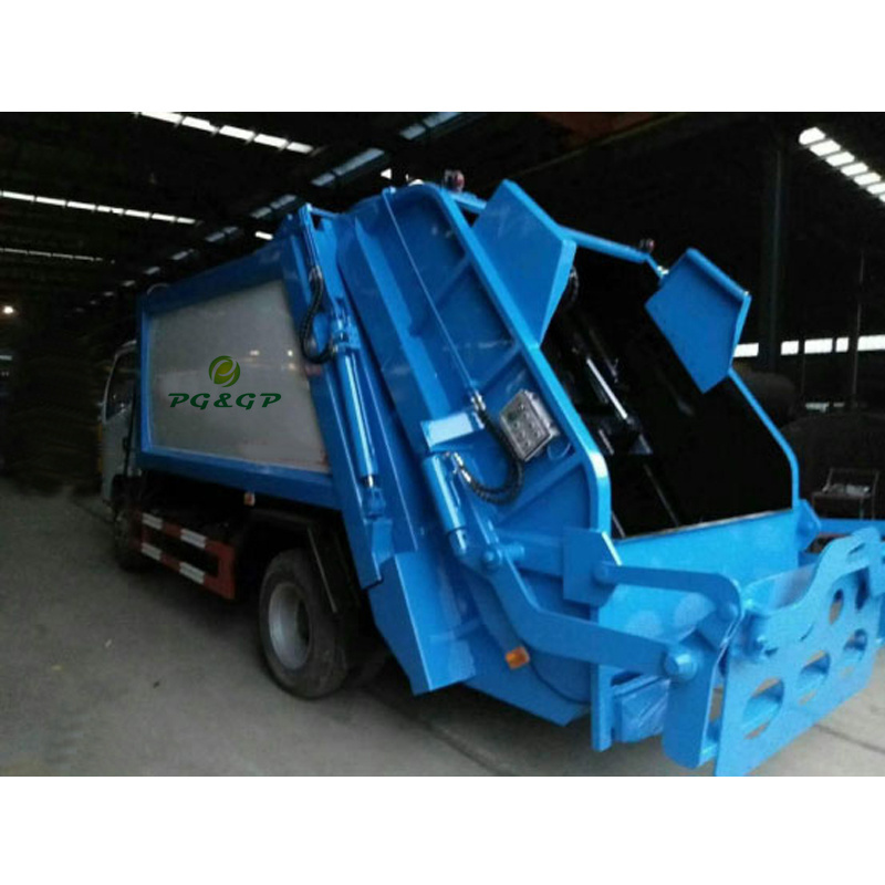 5m3 hook lift arm trash truck compactor capacity of garbage truck