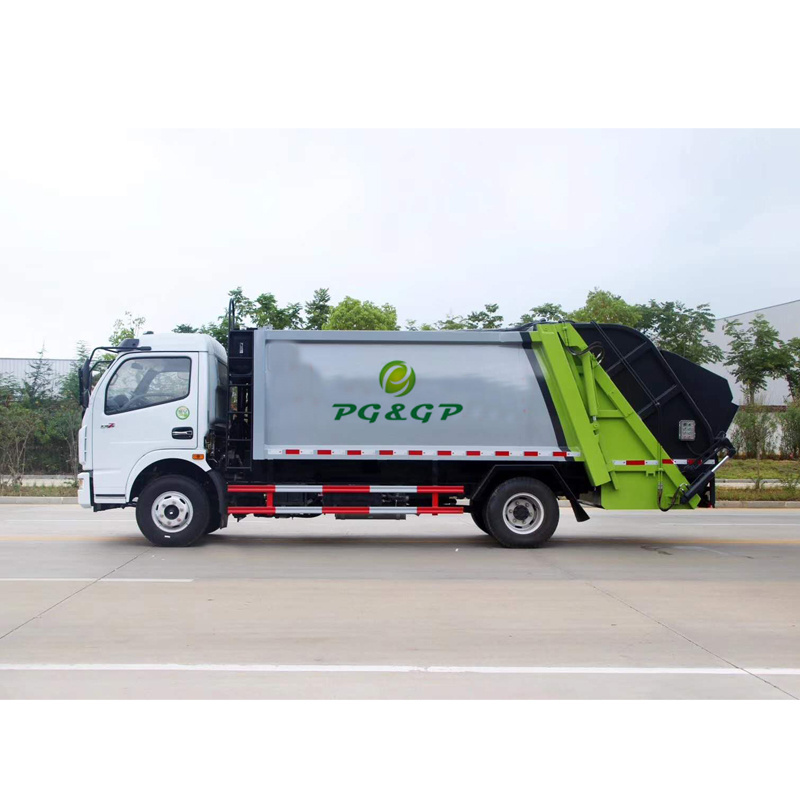 Mini 3 Ton Compactor Small Garbage Truck For Sale