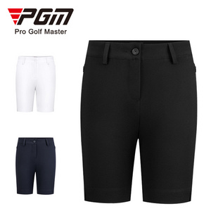 PGM KUZ129 custom slim fit women golf short pants waterproof polyester golf shorts