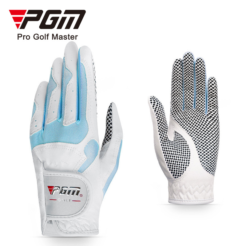 PGM women microfibre PU anti-slip wholesale golf gloves