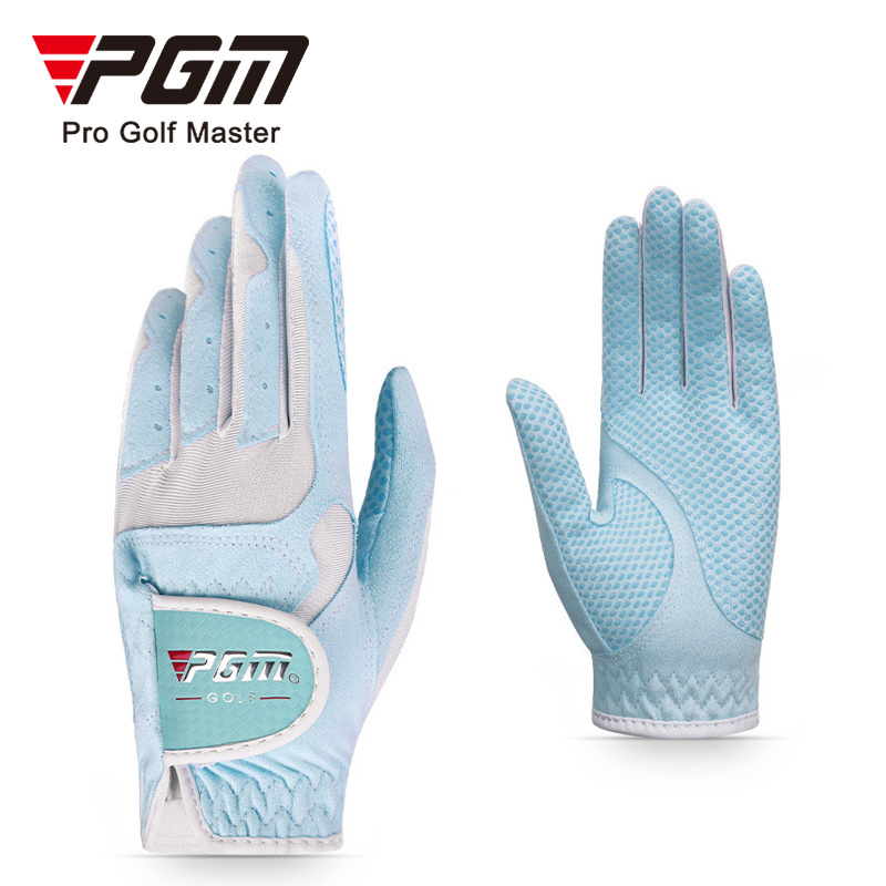 PGM women microfibre PU anti-slip wholesale golf gloves