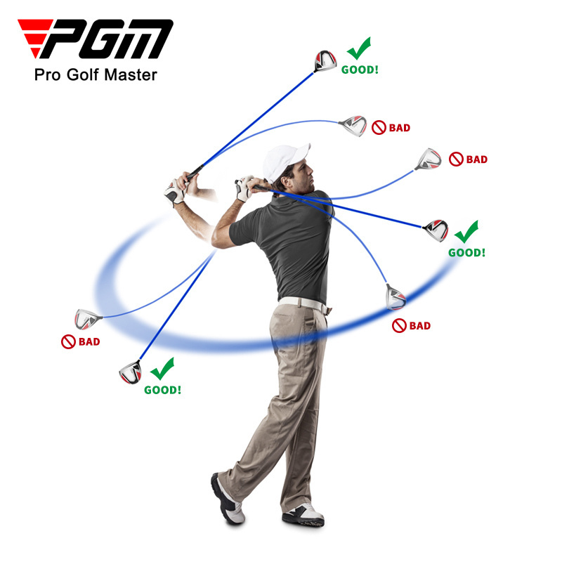 PGM HGB018 Lag Shot-7 Iron/Driver golf swing trainer soft stick aid indoor simulate real club golf swing trainer