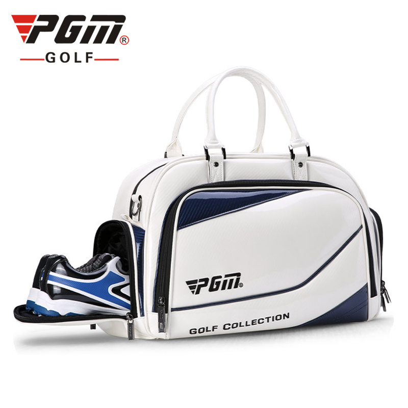 PGM YWB036 pu leather golf shoes handbag portable golf boston bag