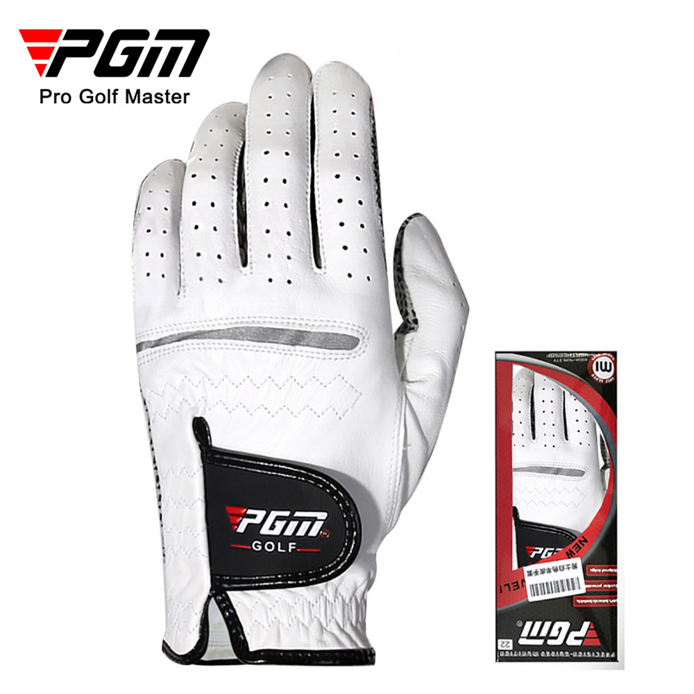 PGM custom sheepskin golf gloves wholesale men cabretta leather golf gloves