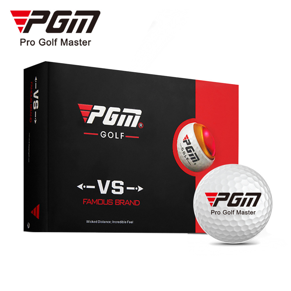 PGM Q017 rubber golf ball 3 layer gift box tournament golf balls