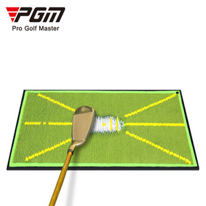 PGM DJD038 Golf Divot Mat Custom Golf Mat Indoor Practice Hitting Golf Training Mat For Swing Detection Batting