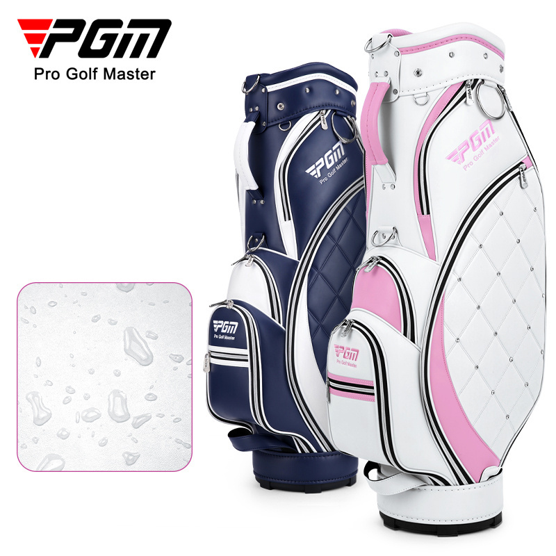 PGM QB103 lightweight fashion ladies golf staff bag branded durable waterproof golf bag