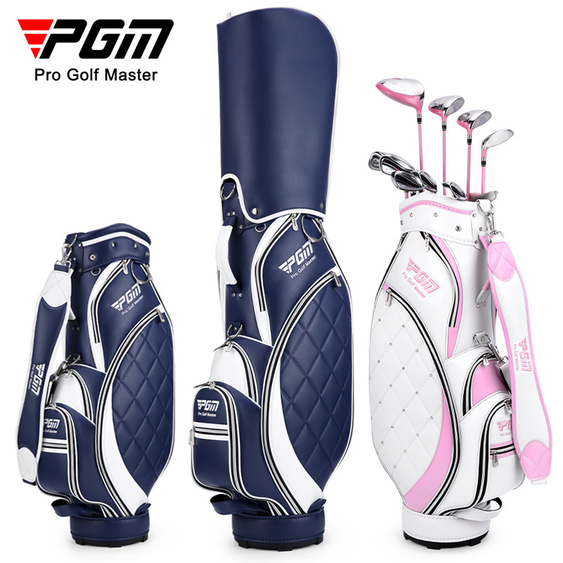 PGM QB103 lightweight fashion ladies golf staff bag branded durable waterproof golf bag