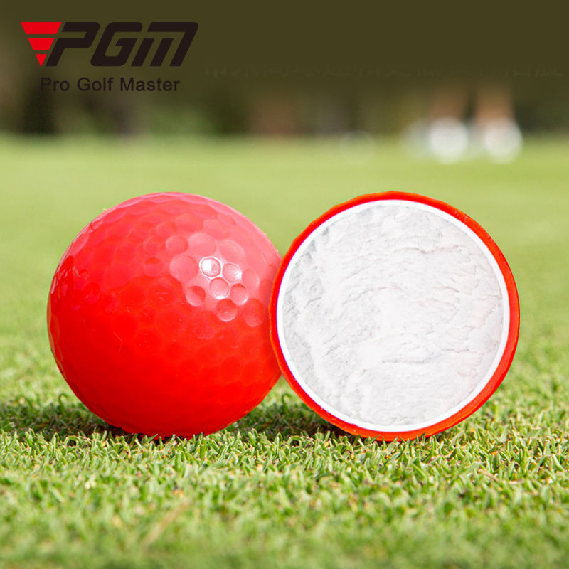 PGM 2 layers/3 layers Colorful golf ball gift colored golf practice balls