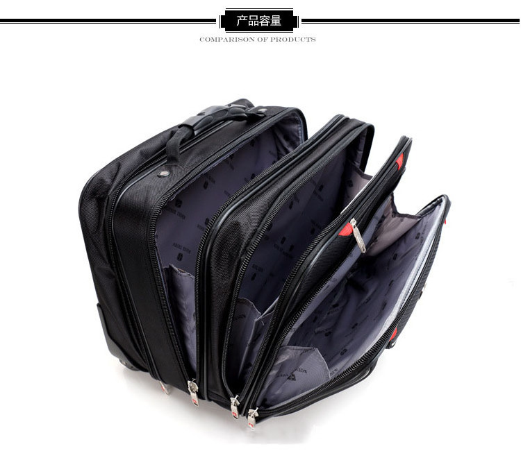 Great quality trolley luggage business luggage bag big capacity carry-on suitcase factory wholesale