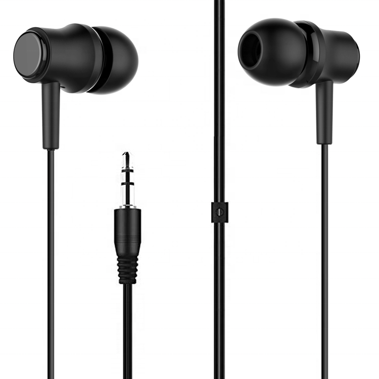 Factory Cheapest Price  3.5mm Jack Wired Music Earphone In-Ear Headphones With Wires