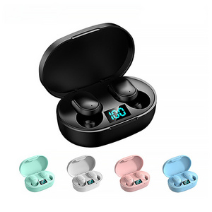 A6S E6S E7S TWS Wireless Earbuds Stereo Headset BT5.0 Stereo Headphones Waterproof Sport Noise Cancelling Mini Earphone