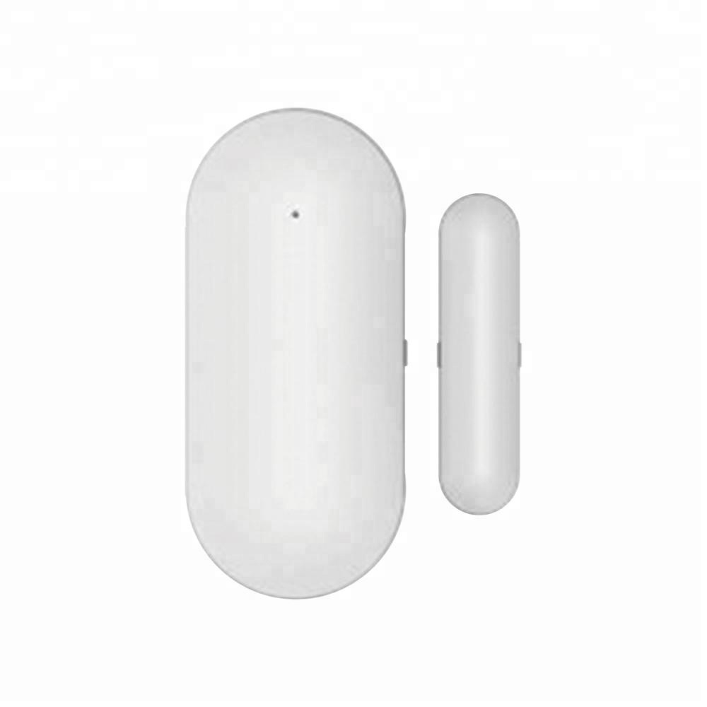 Wireless door windows sensor with panic button super slim design door magnetic contact for smart home alarm system