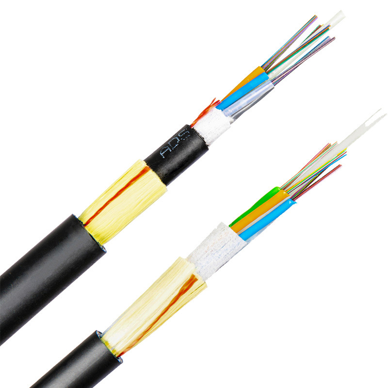 PIOGOODS Fiber Optic Cablefiber Optic Cable Adss 12 Threads 16 Core Fiber Optic Cable Price