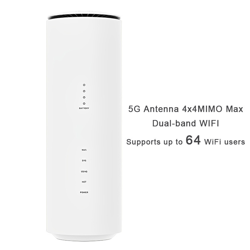 Gigabit Wireless Unlocked Users Rj45 Indoor 4G Lte 5G Cpe Wifi Router With Dual Sim Card Slot Wifi 6 For Home Network