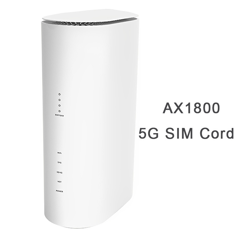 Gigabit Wireless Unlocked Users Rj45 Indoor 4G Lte 5G Cpe Wifi Router With Dual Sim Card Slot Wifi 6 For Home Network