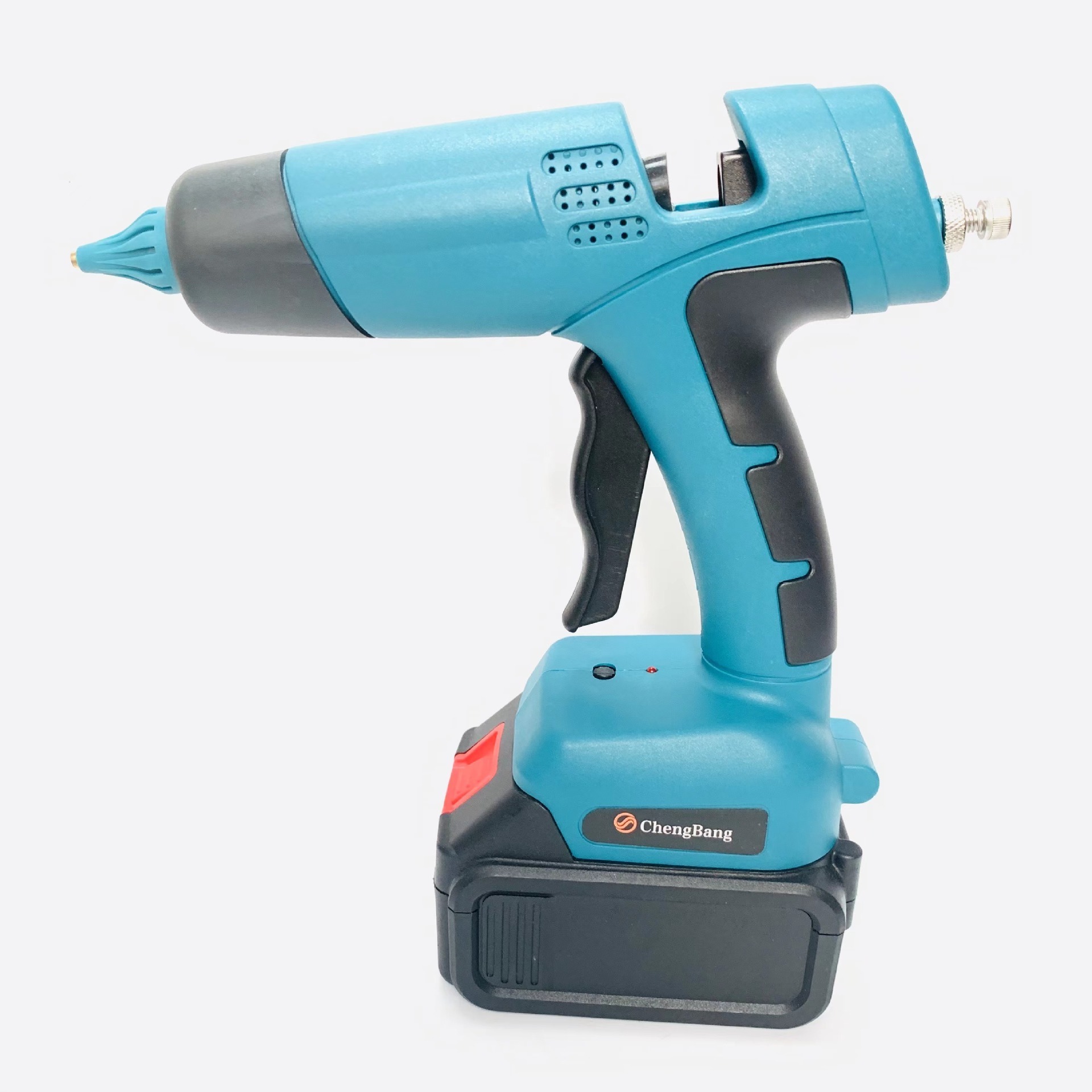 21V Digital Display Cordless Hot Melt Glue Gun Rechargeable Lithium Electric Hot Glue Gun Portable Graft Repair Tools Heat Guns