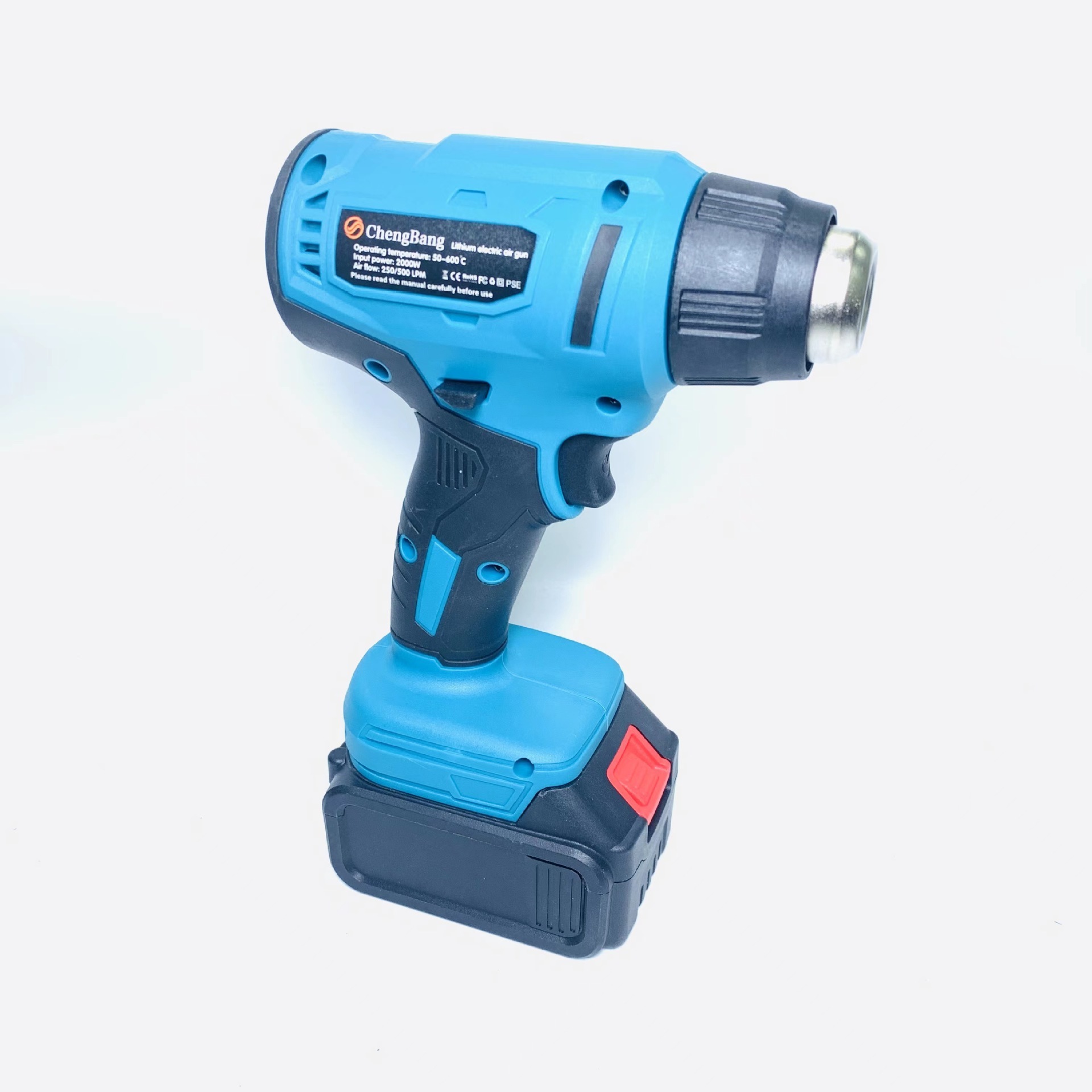 2000W High Power Sealing Tools Wax Thermo Glue Gun Sticks Rechargeable Lithium Electric Hot Air Gun Cordless Heat Guns OEM