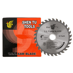 4" 30T Woodworking TCT Circular Saw Blades 110MM 40T Alloy Cutting Wheels For Angle Grinder 7" 60T Wood Cutting Machine Disc