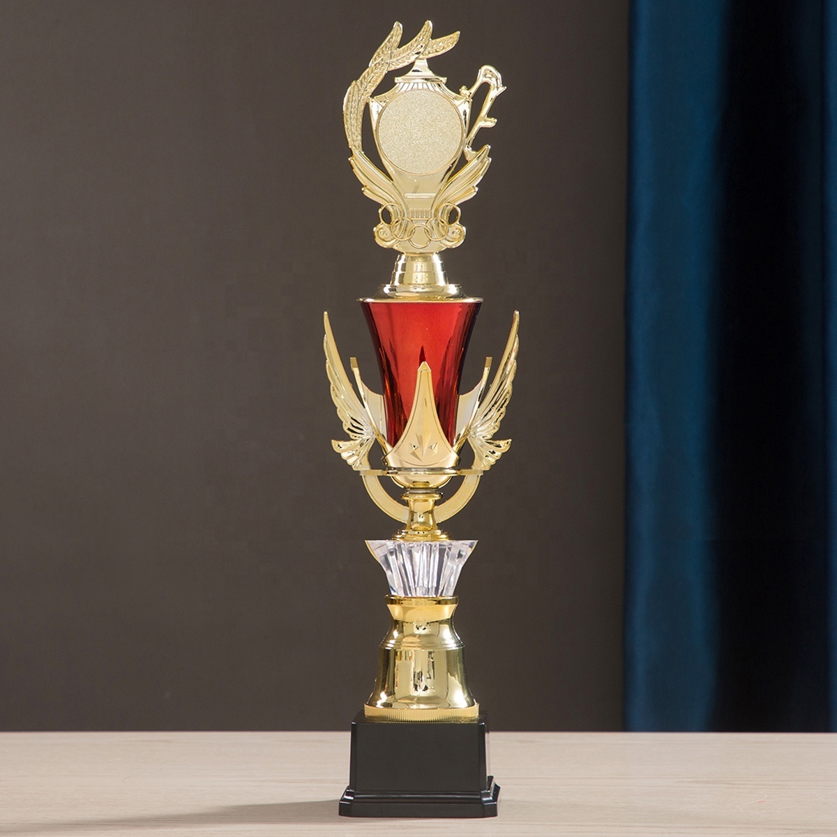 Personalized T12-1 Souvenirs Gifts 48CM Plaques Trophy Plastic for Sports Tournament or Poker Game