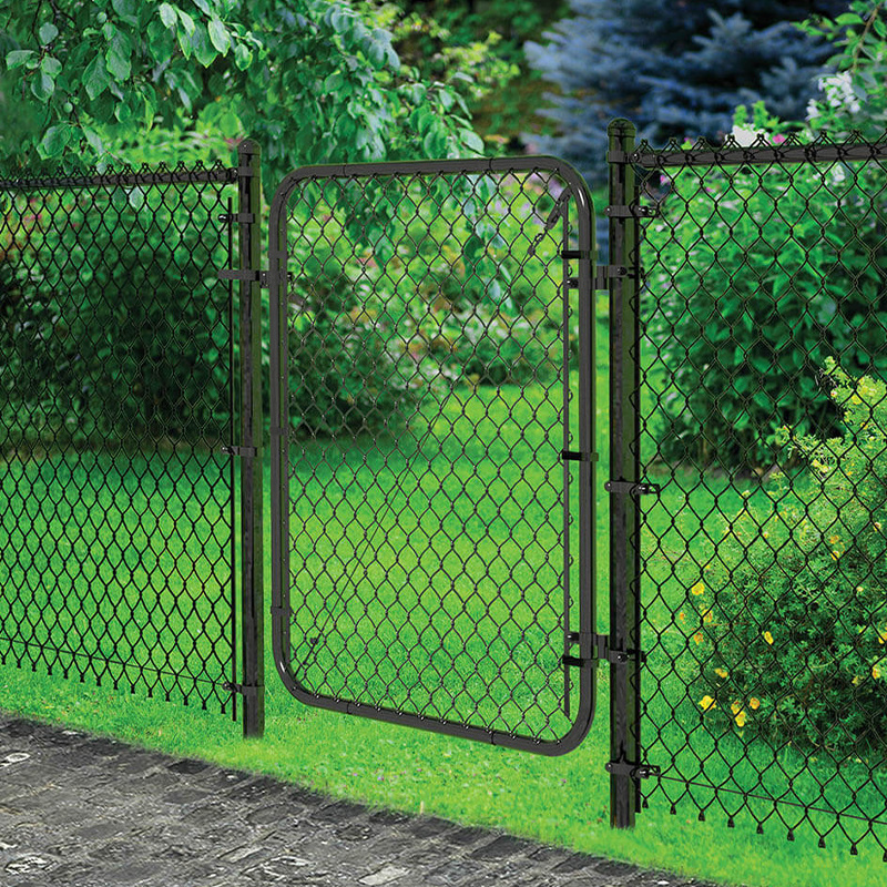 New Arrival Black PVC Coated Chain Link Fence High Quality Chain Link Fence for football Playground