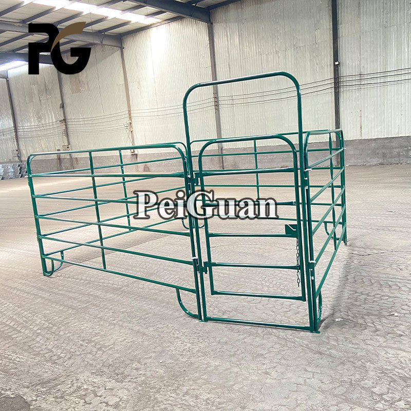 New Zealand market farm animal used livestock fence cattle horse sheep panels and corral gate hot sale