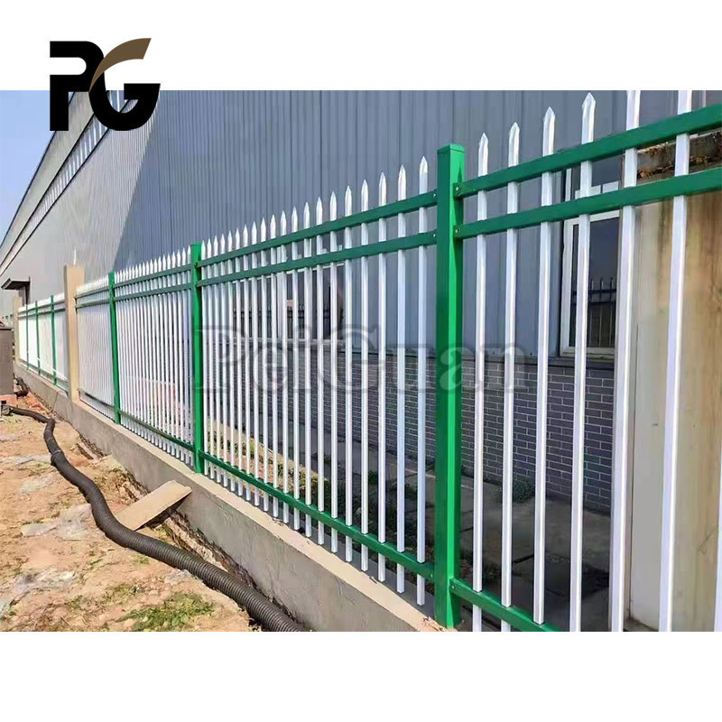 Cheap price high quality steel fencing decorative metal picket fencing for privacy