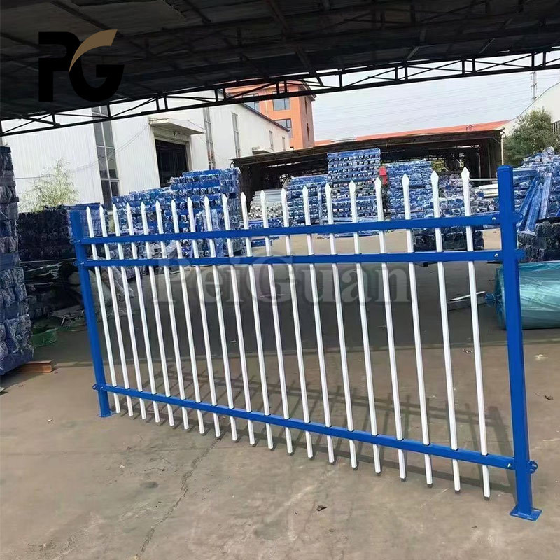 Cheap price high quality steel fencing decorative metal picket fencing for privacy