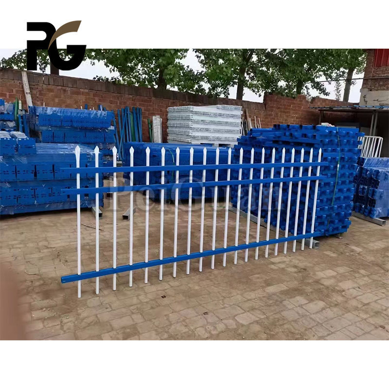 Cheap price high quality steel fencing decorative metal picket fencing for privacy