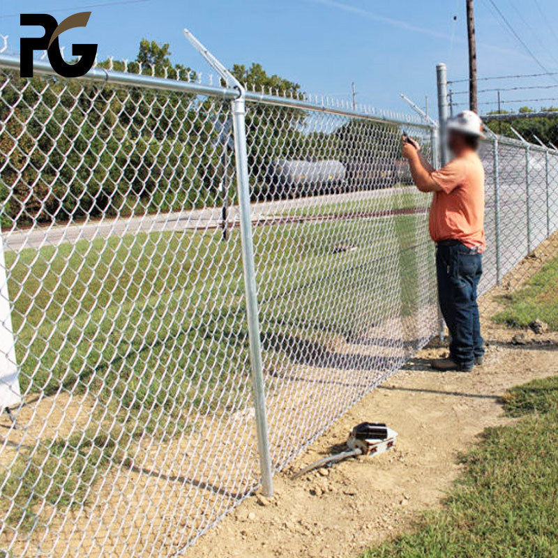 4x10/6x6/10x10/6x12 chain link fence panels used chain link fence gates chain link fence jamaica