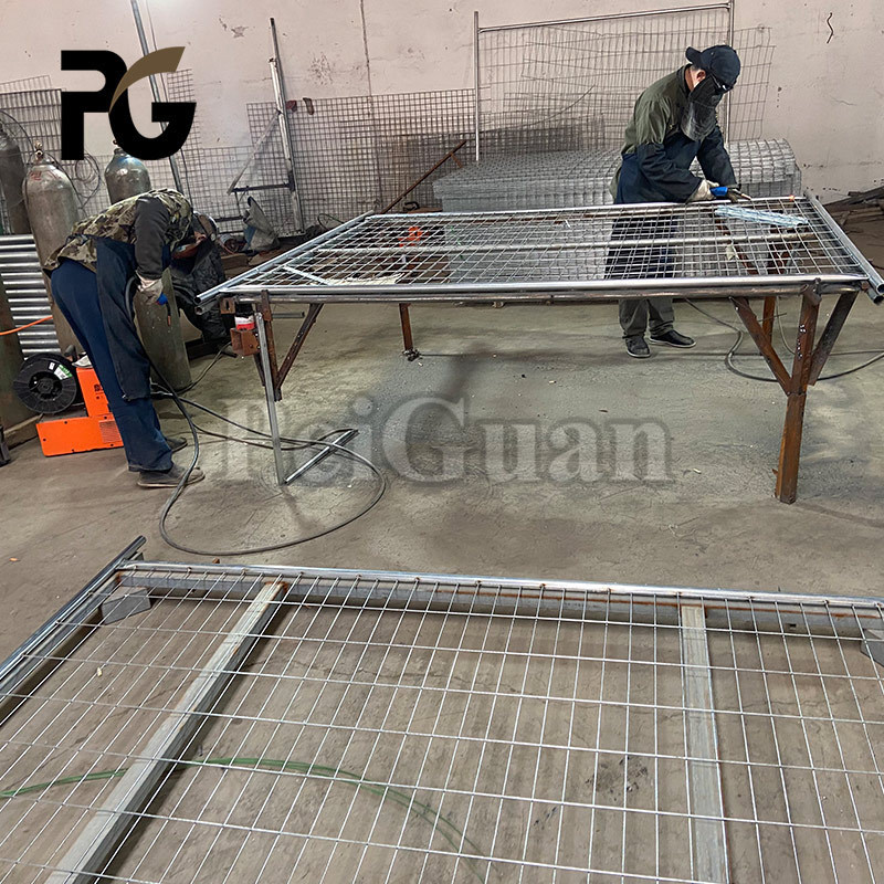 Removable Site Mesh Fence Panel Heras Fencing / Mobile Temporary Fence/Portable Concert Temporary Fence