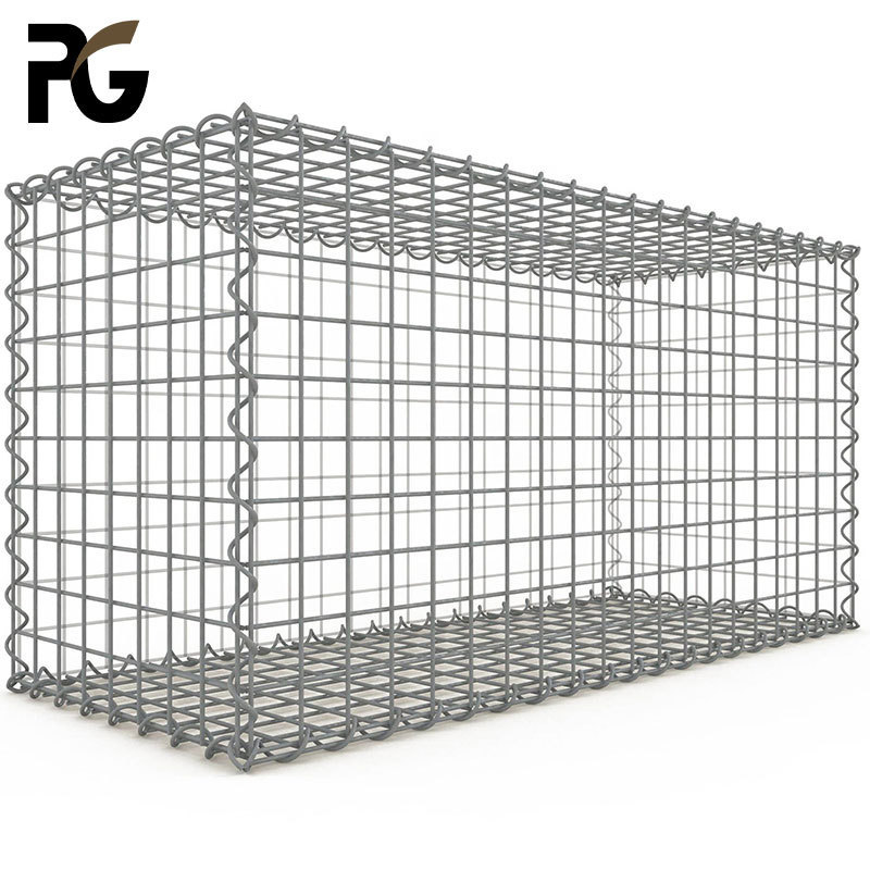 Welded Gabion Box 2x1x1 Hot Dipped Galvanized Welded Mesh Gabion