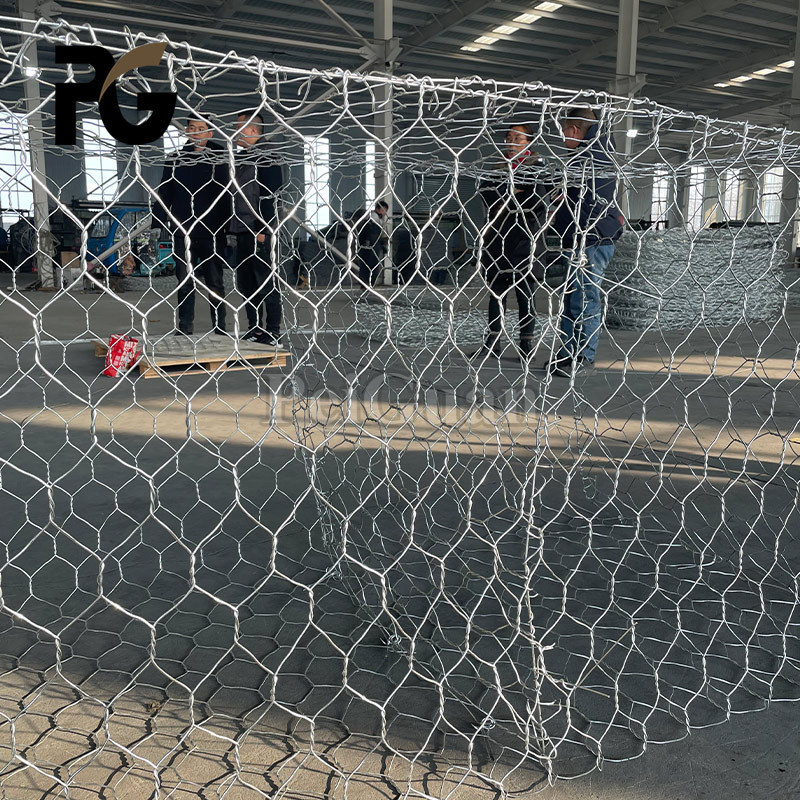 Best Quality Hexagonal Gabion Iron Wire Mesh Woven Gabion Net