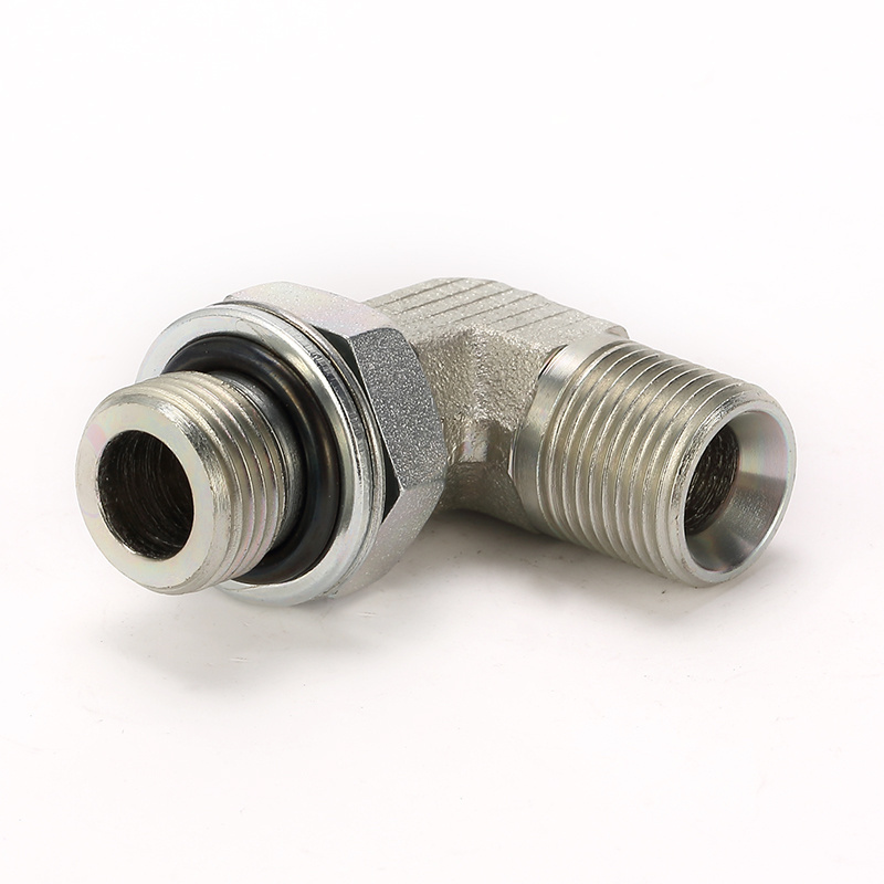 1BG9-OG Hydraulic adapter supplier BSP male 90 degree elbow hose fittings union connector adaptors