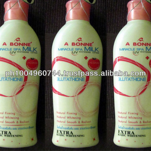 3 A Bonne' Miracle Spa Milk Glutathione Kojic Whitening Lotion