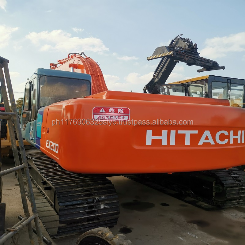 20 tons japan original used hitachi excavator ex200-2 for sale