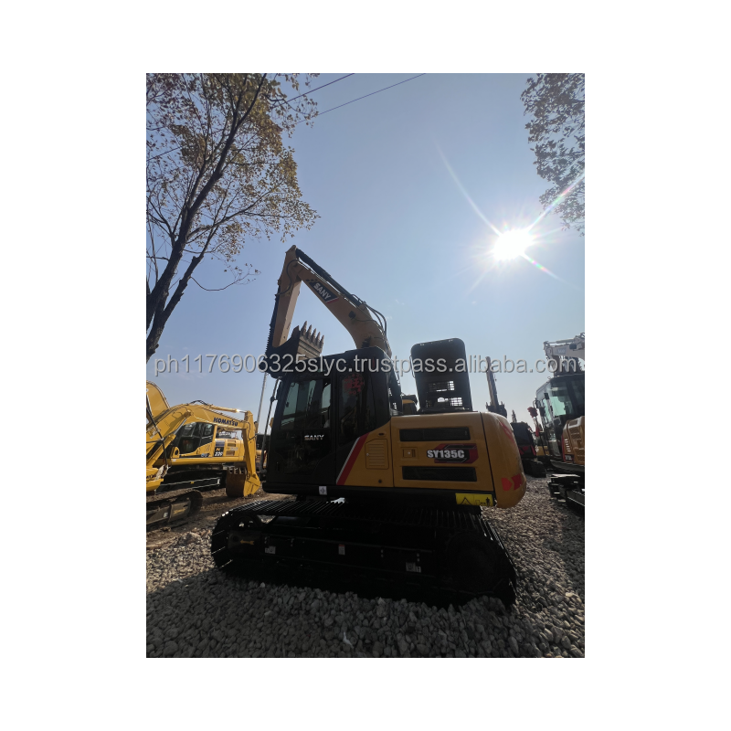 Good condition 2022 year model Chinese sany 13 ton excavator sy135c for sale