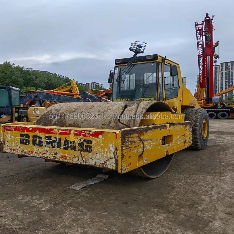 Secondhand Construction Equipment Used Compactor Bomag BW225D road roller