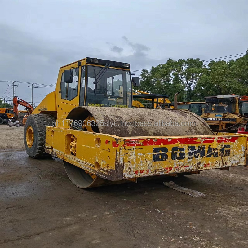 Secondhand Construction Equipment Used Compactor Bomag BW225D road roller