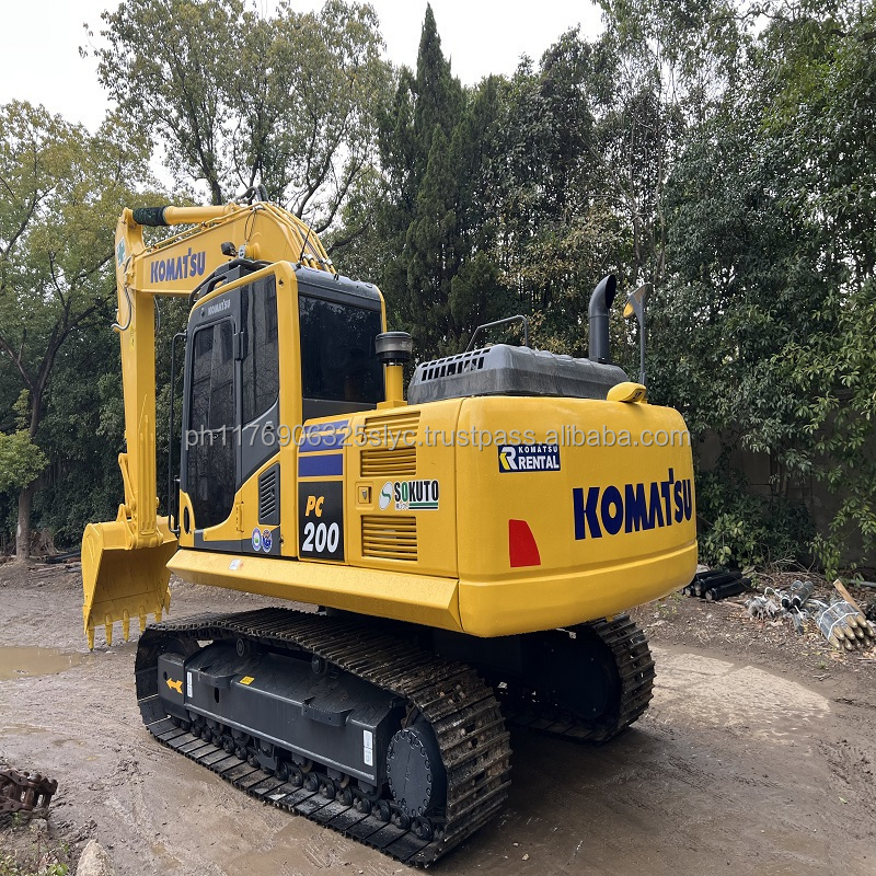 Used Komatsu PC200 excavator, Komatsu PC200-8 PC200-7 PC220 PC240 excavator, price new Komatsu PC200-8N1 excavator on sale