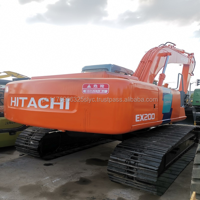 20 tons japan original used hitachi excavator ex200-2 for sale