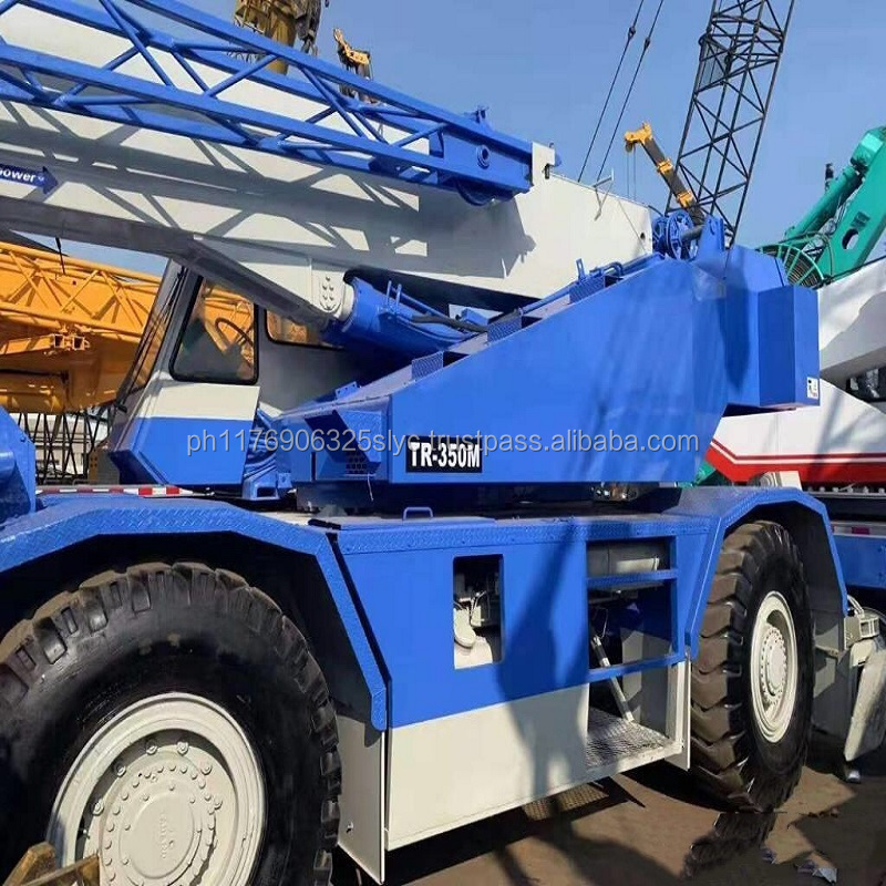 Japan Tadano Used rough terrain crane Tadano TR350, Used Tadano 35Ton Mobile Crane Cheap Price on sale