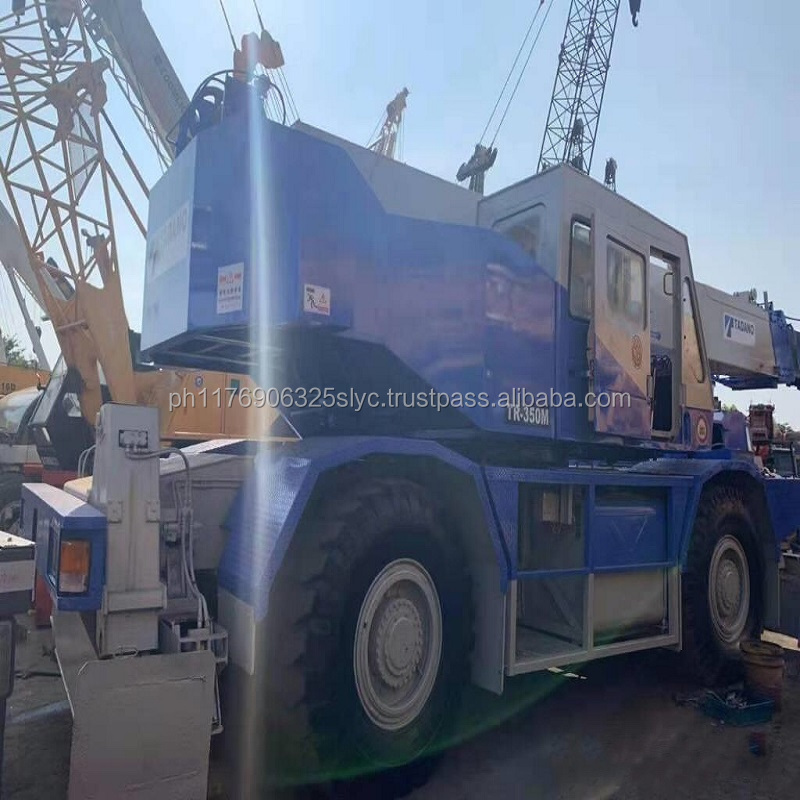 Japan Tadano Used rough terrain crane Tadano TR350, Used Tadano 35Ton Mobile Crane Cheap Price on sale