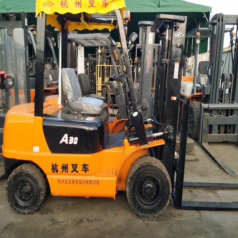 Hangzhou A30 used forklift for sale