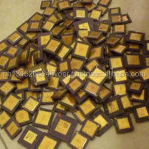 Gold quantity Pentium Pro Ceramic CPU Scrap