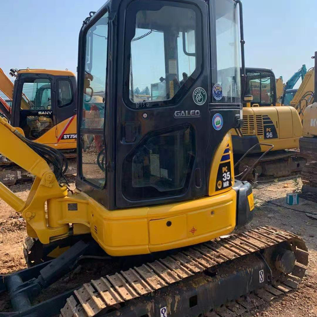 Used Komatsu hydraulic mini PC35MR Crawler excavator  PC35MR PC55MR PC60 PC70 Excavator For Sale