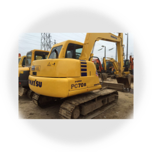 Second hand Komatsu PC70 Crawler Excavator, PC35MR/PC55MR/PC60 Excavator For Sale